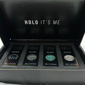 HOLO TACO nail polish set of 4.